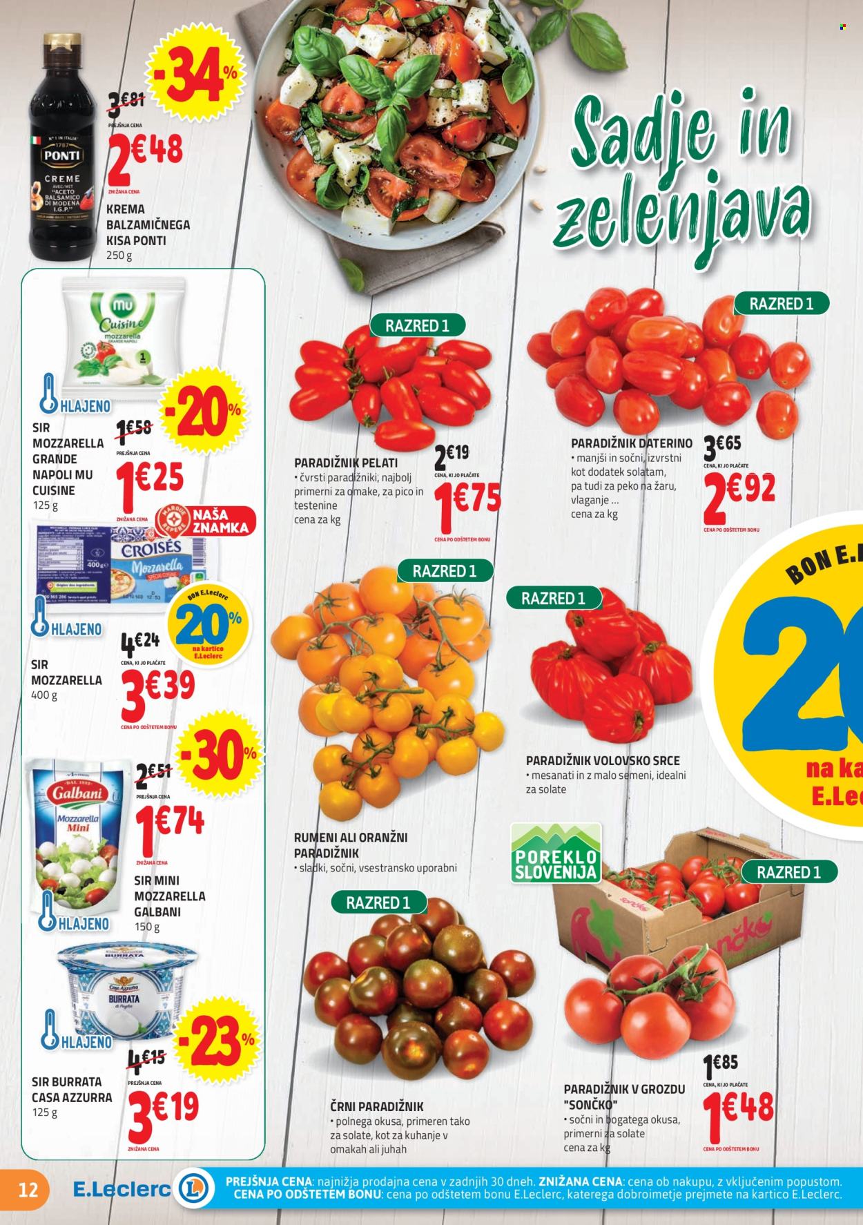 E.Leclerc katalog - 26.6.2024 - 6.7.2024. Stran 12