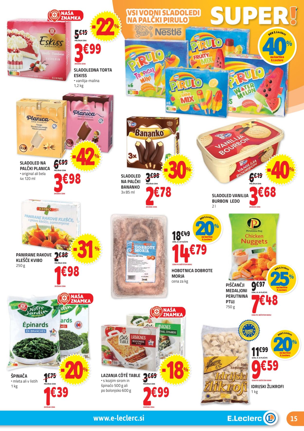 E.Leclerc katalog - 26.6.2024 - 6.7.2024. Stran 15