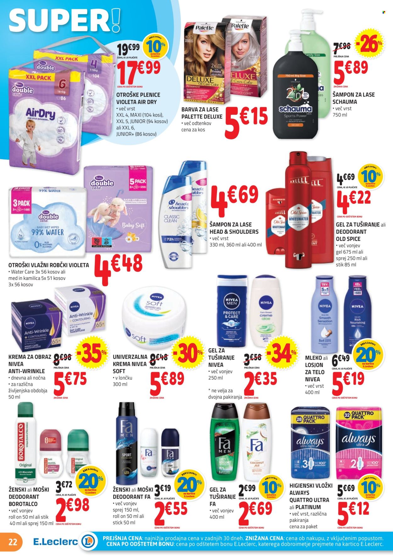E.Leclerc katalog - 26.6.2024 - 6.7.2024. Stran 22