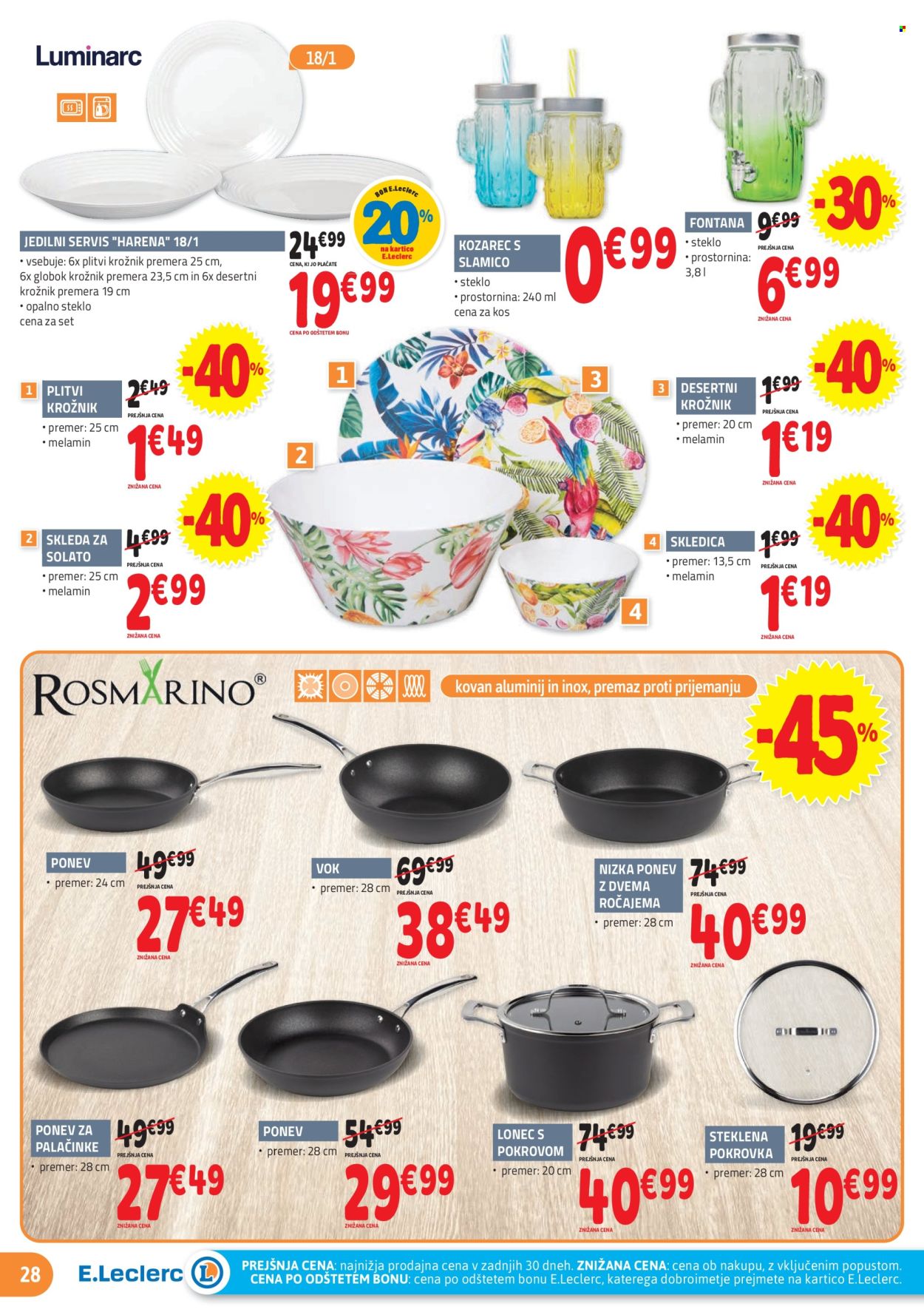 E.Leclerc katalog - 26.6.2024 - 6.7.2024. Stran 28