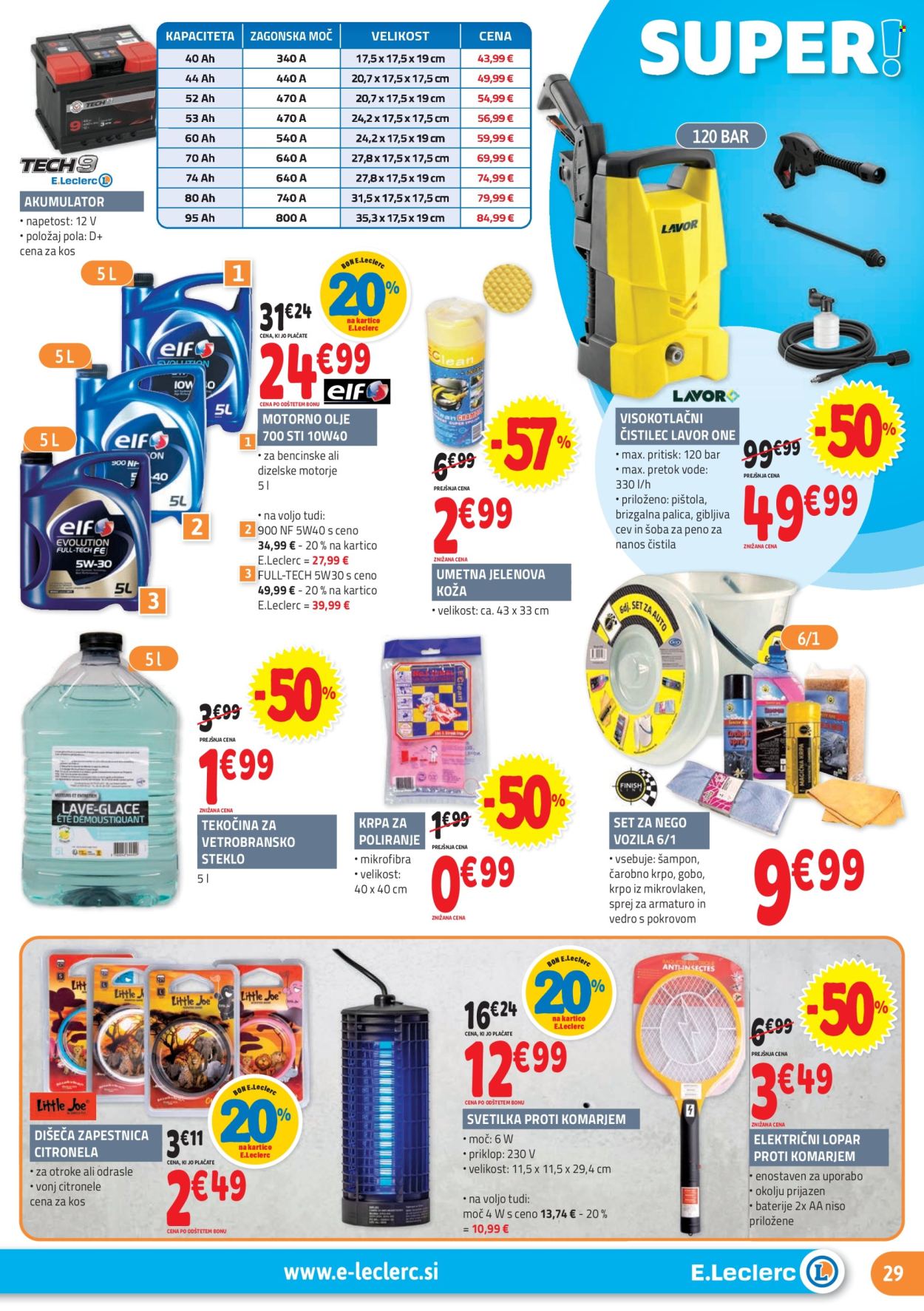 E.Leclerc katalog - 26.6.2024 - 6.7.2024. Stran 29