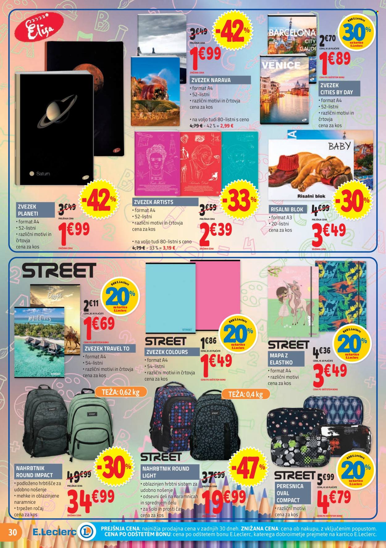 E.Leclerc katalog - 26.6.2024 - 6.7.2024. Stran 30