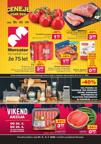 Mercator katalog - 27.6.2024 - 3.7.2024.