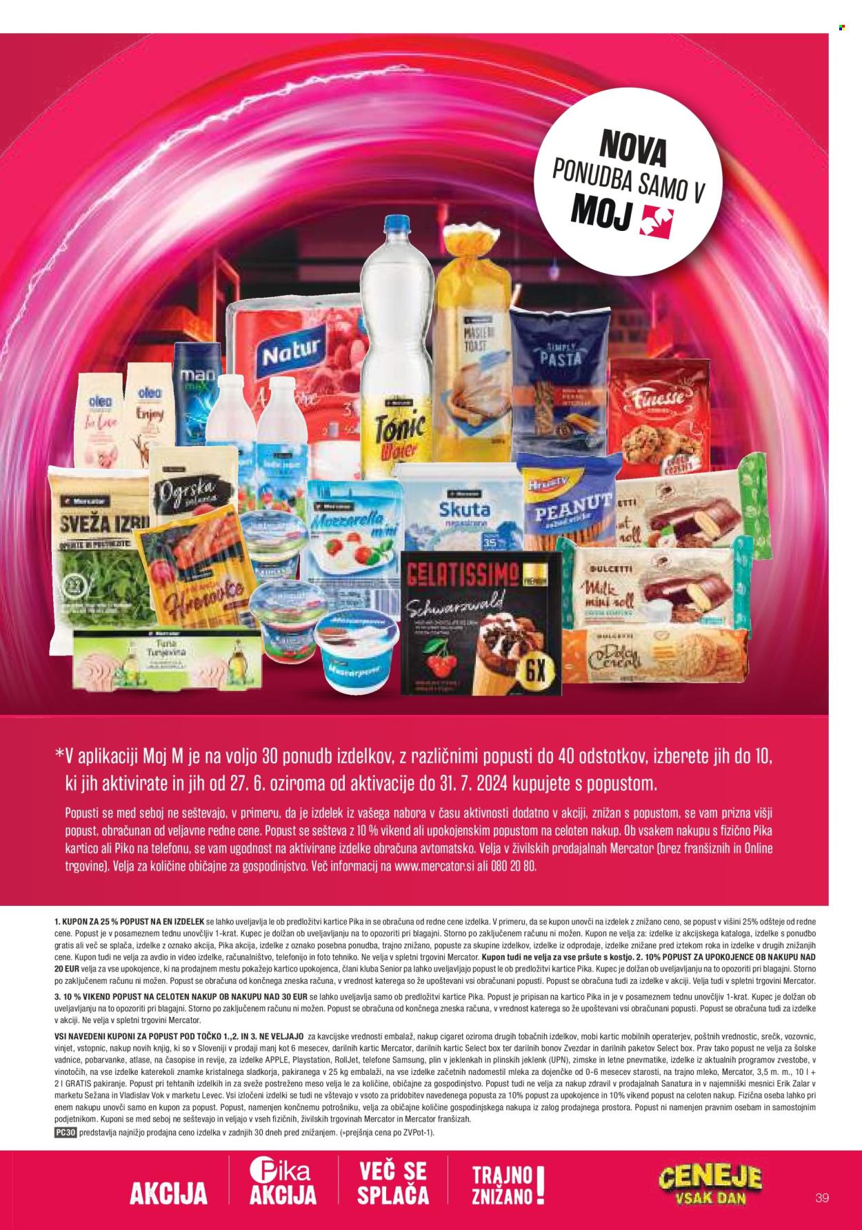 Mercator katalog - 27.6.2024 - 3.7.2024. Stran 39