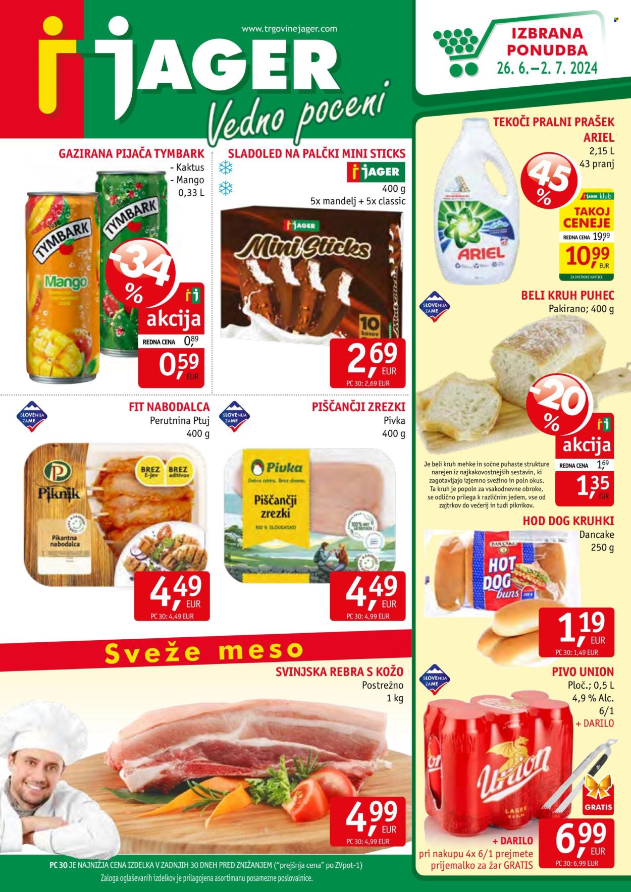 JAGER katalog - 26.6.2024 - 2.7.2024. Stran 1