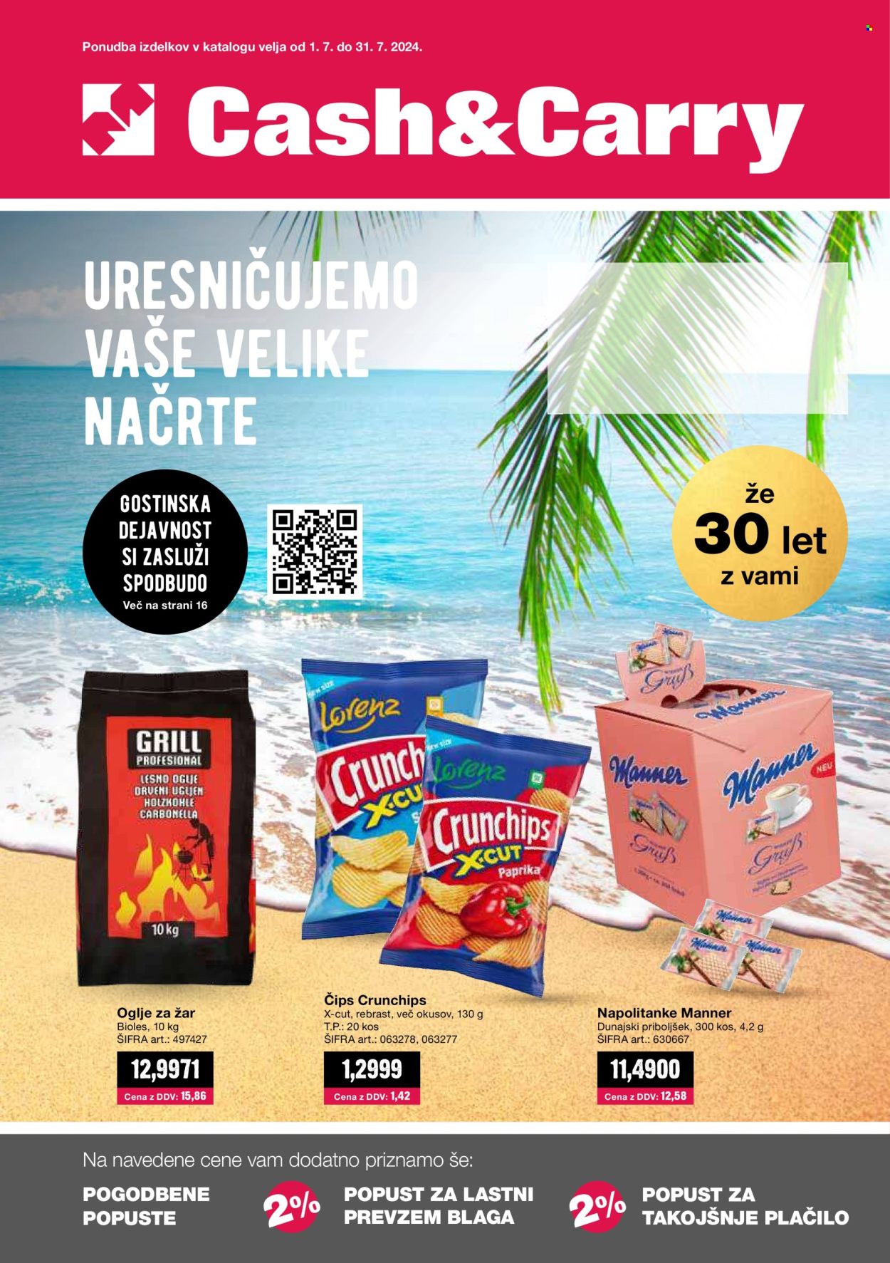 Mercator Cash & Carry katalog - 1.7.2024 - 31.7.2024. Stran 1