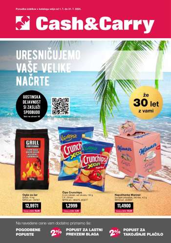 Mercator Cash & Carry katalog - 1.7.2024 - 31.7.2024.