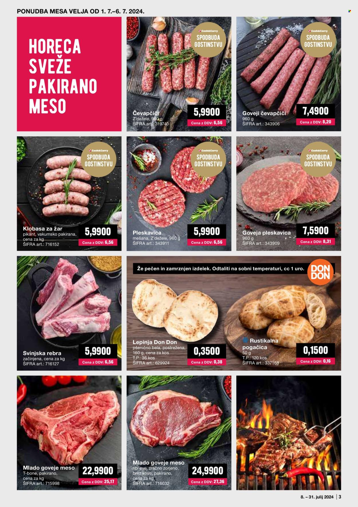 Mercator Cash & Carry katalog - 1.7.2024 - 31.7.2024. Stran 3