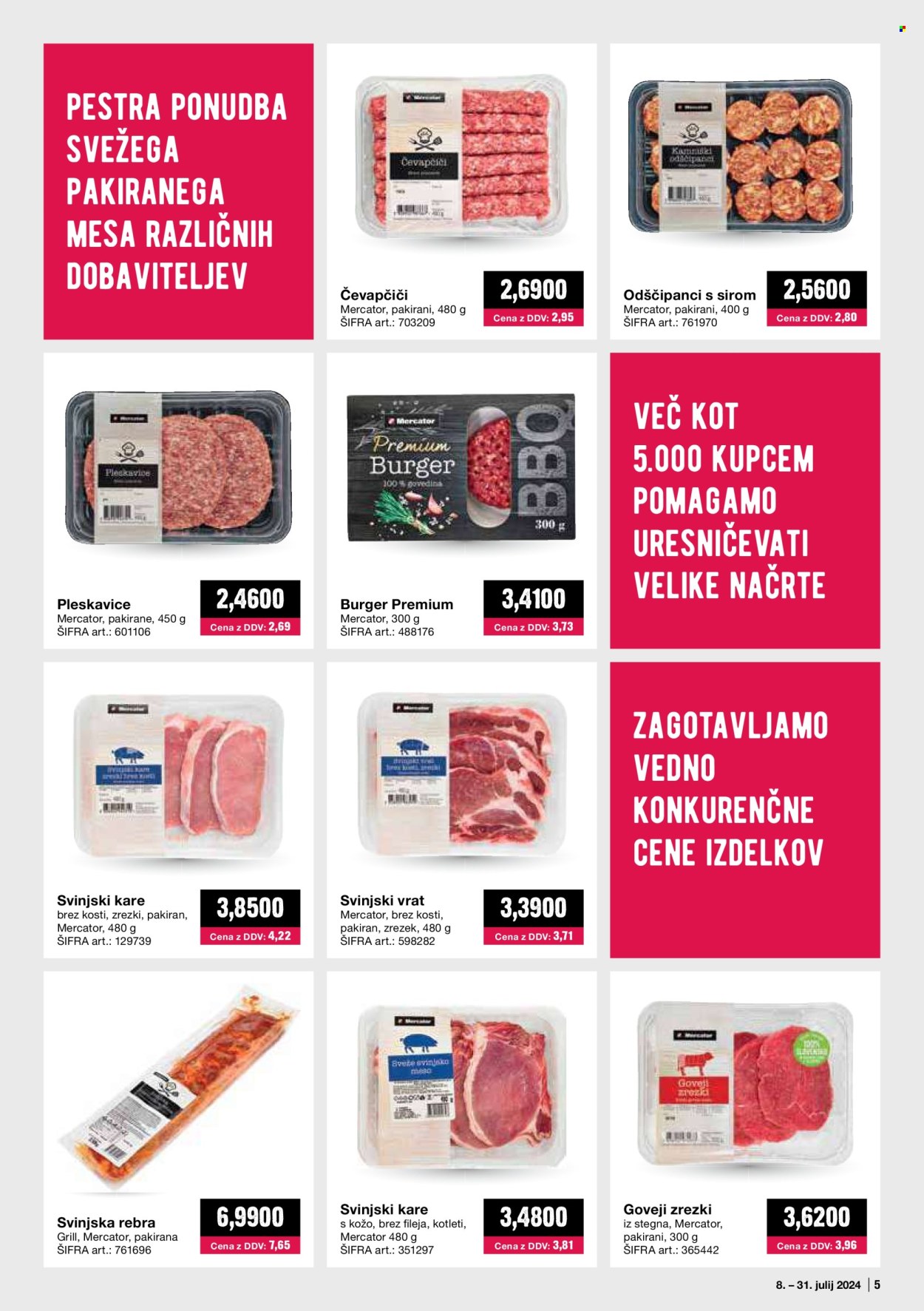 Mercator Cash & Carry katalog - 1.7.2024 - 31.7.2024. Stran 5