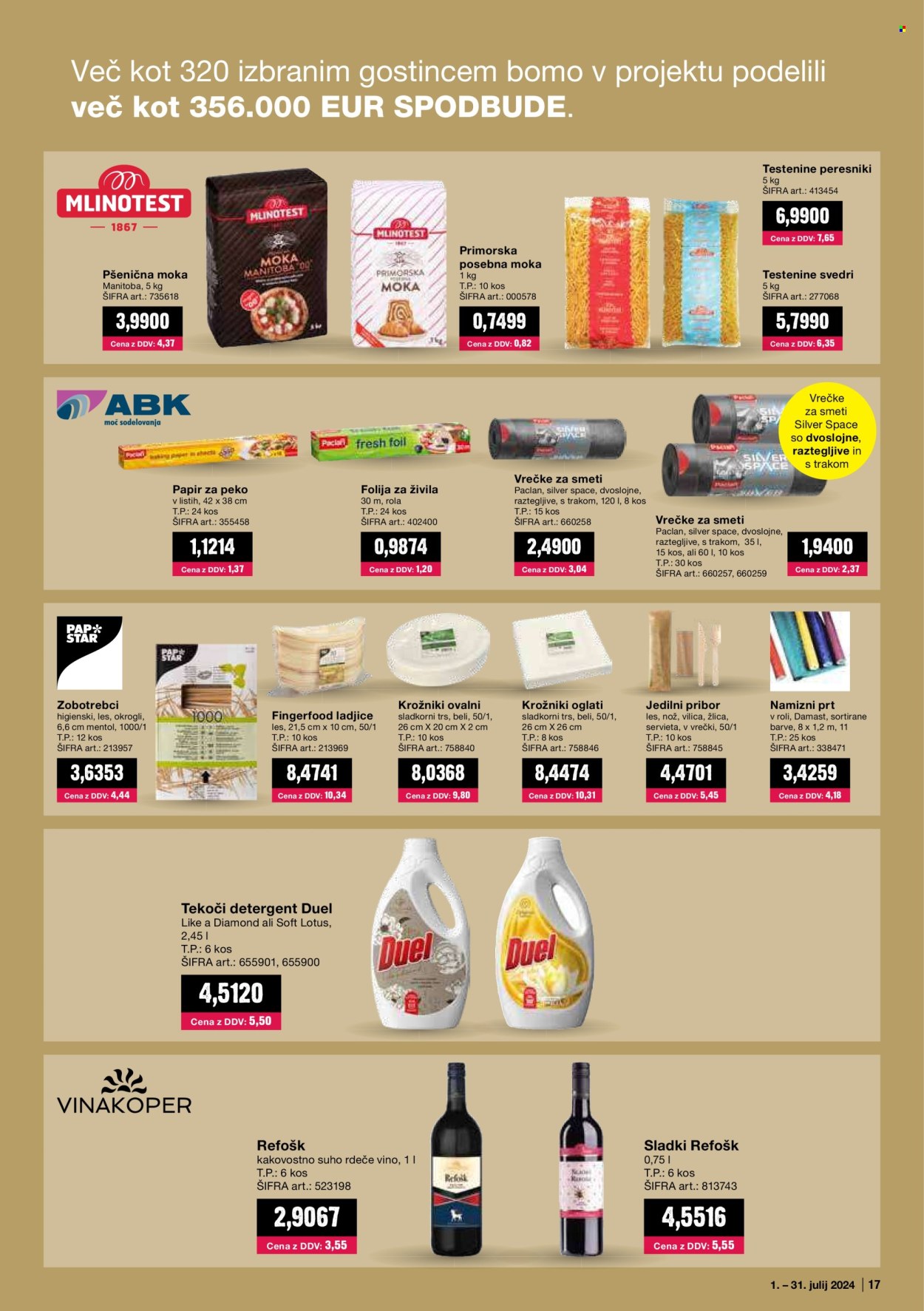 Mercator Cash & Carry katalog - 1.7.2024 - 31.7.2024. Stran 17