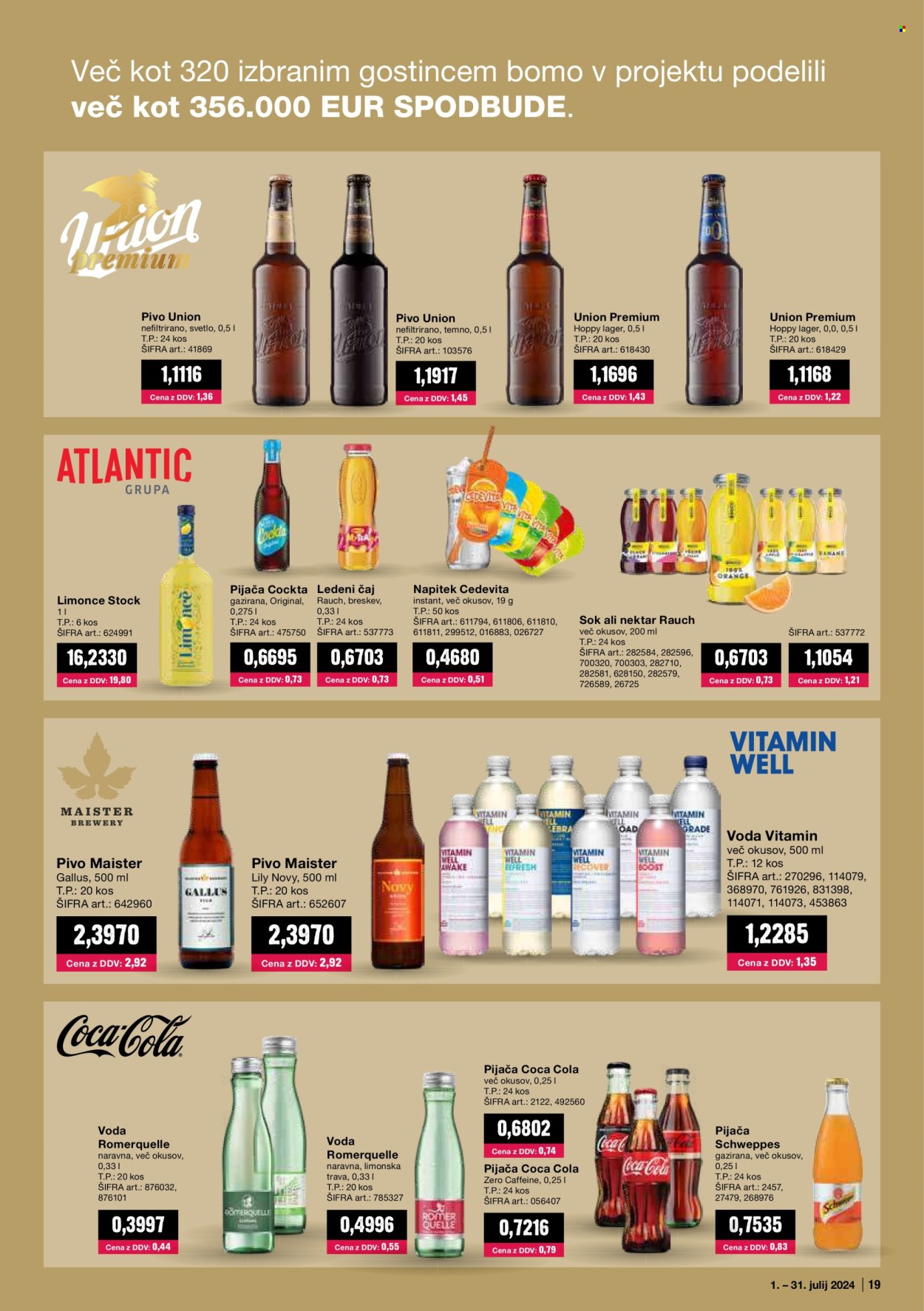 Mercator Cash & Carry katalog - 1.7.2024 - 31.7.2024. Stran 19