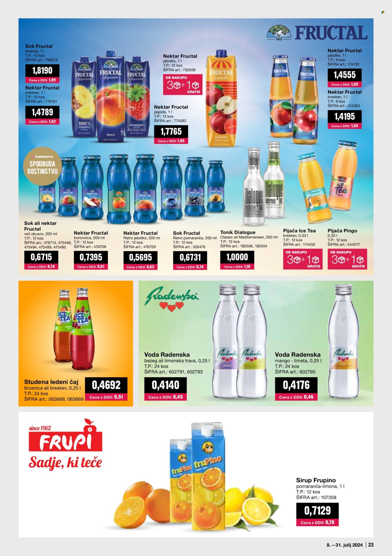 Mercator Cash & Carry katalog - 1.7.2024 - 31.7.2024. Stran 23