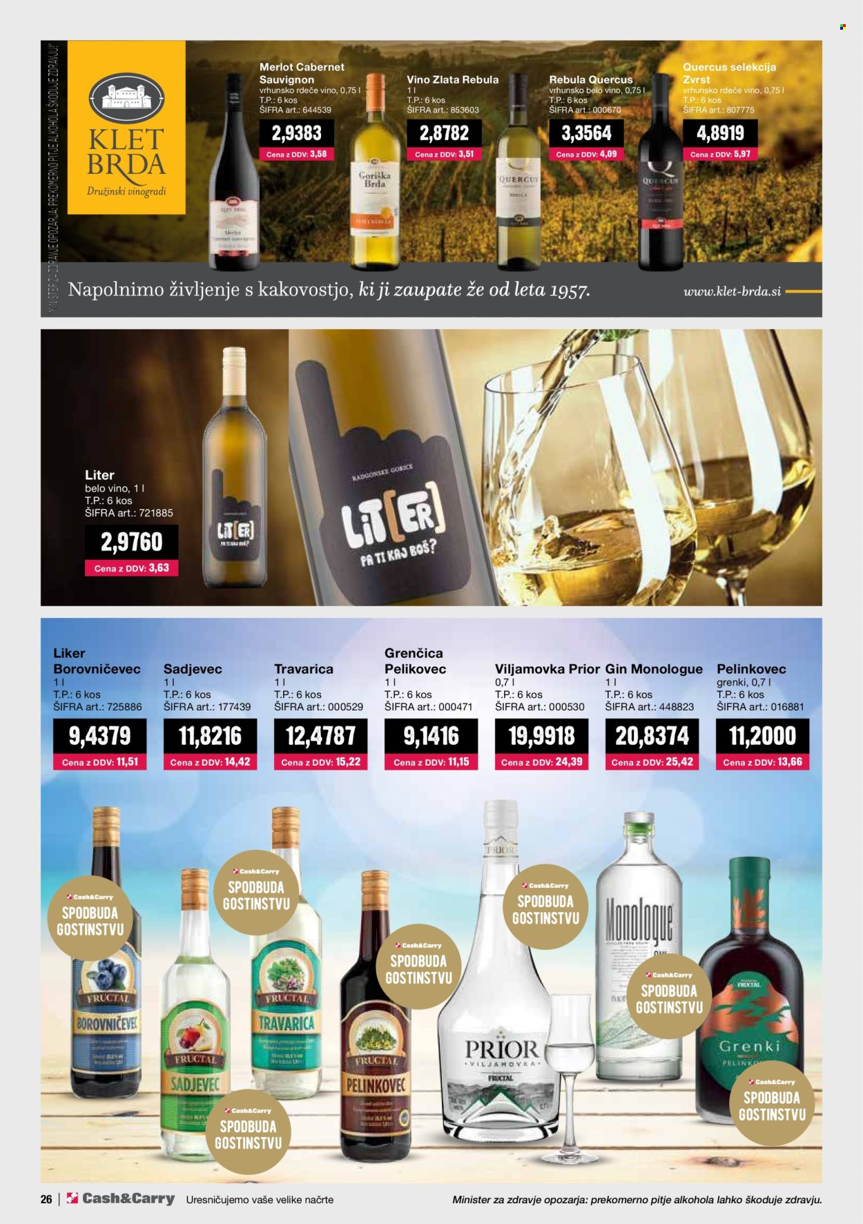 Mercator Cash & Carry katalog - 1.7.2024 - 31.7.2024. Stran 26