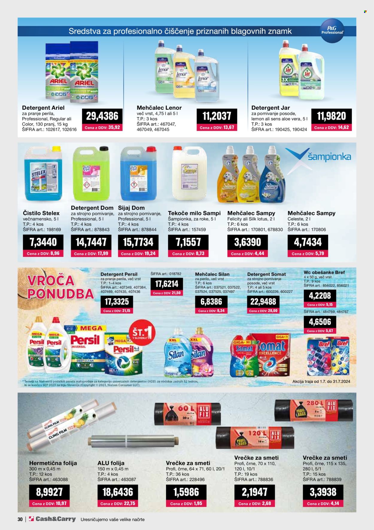 Mercator Cash & Carry katalog - 1.7.2024 - 31.7.2024. Stran 30