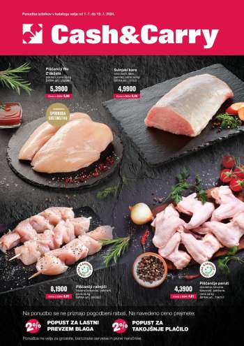 Mercator Cash & Carry katalog - 1.7.2024 - 15.7.2024.