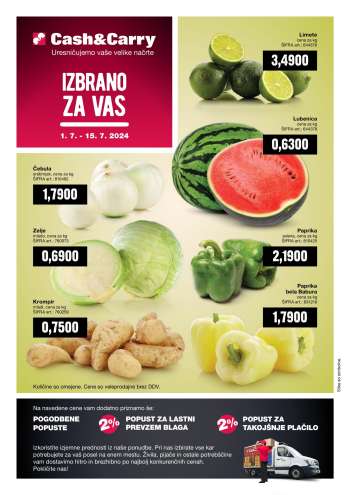 Mercator Cash & Carry katalog - 1.7.2024 - 15.7.2024.