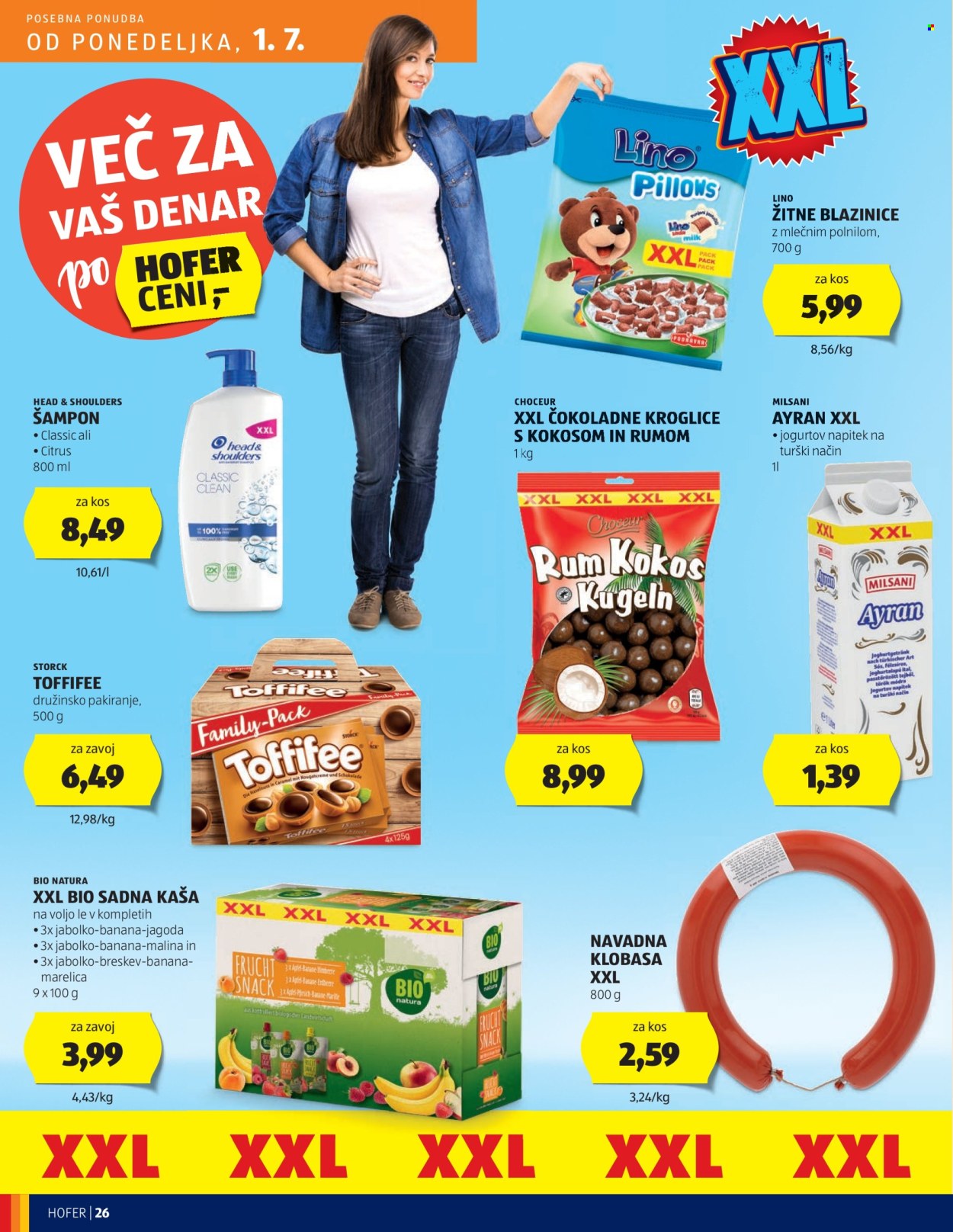 Hofer katalog - 27.6.2024 - 6.7.2024. Stran 26