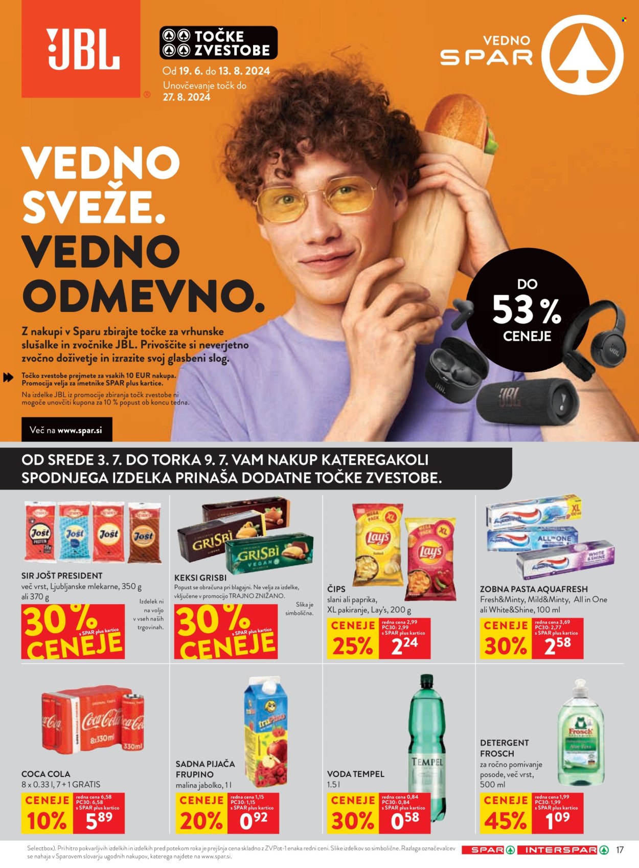 SPAR katalog - 3.7.2024 - 16.7.2024. Stran 17