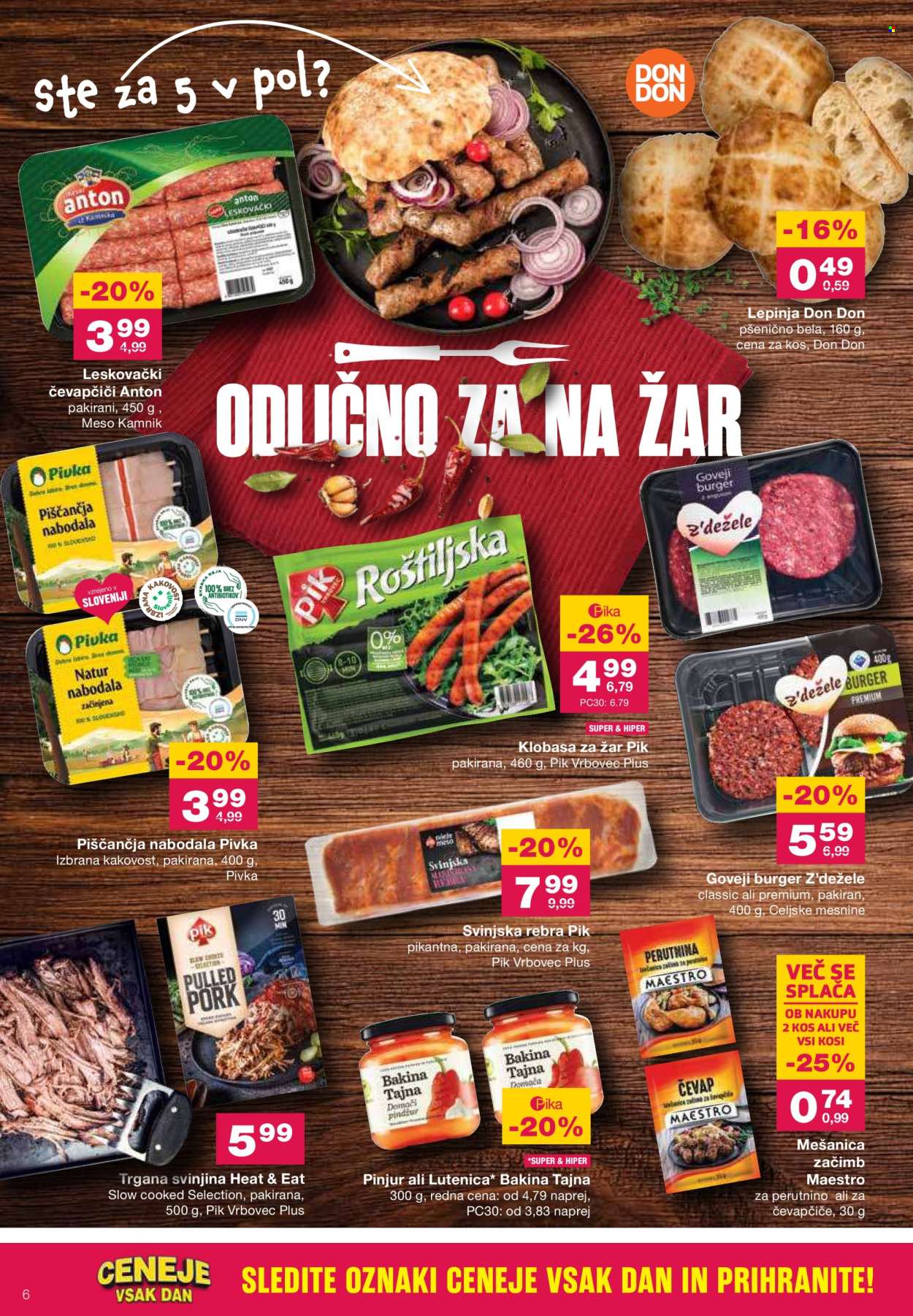 Mercator katalog - 4.7.2024 - 10.7.2024. Stran 6