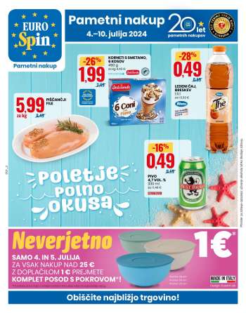 EuroSpin katalog - 4.7.2024 - 10.7.2024.