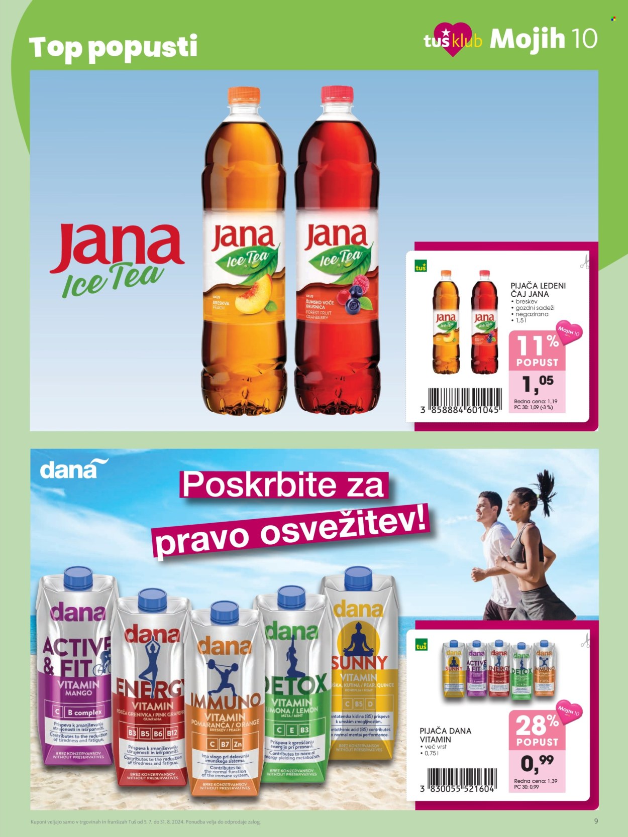 Tuš katalog - 5.7.2024 - 31.8.2024. Stran 9