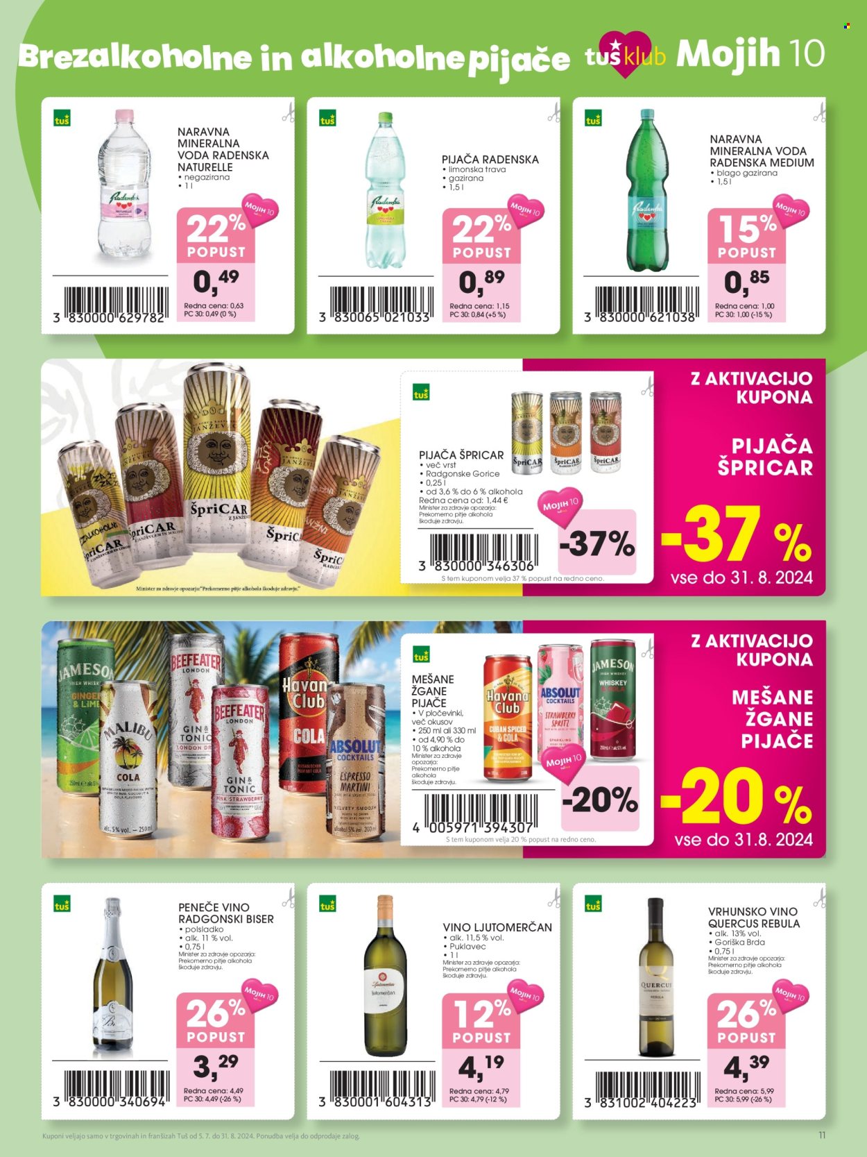 Tuš katalog - 5.7.2024 - 31.8.2024. Stran 11