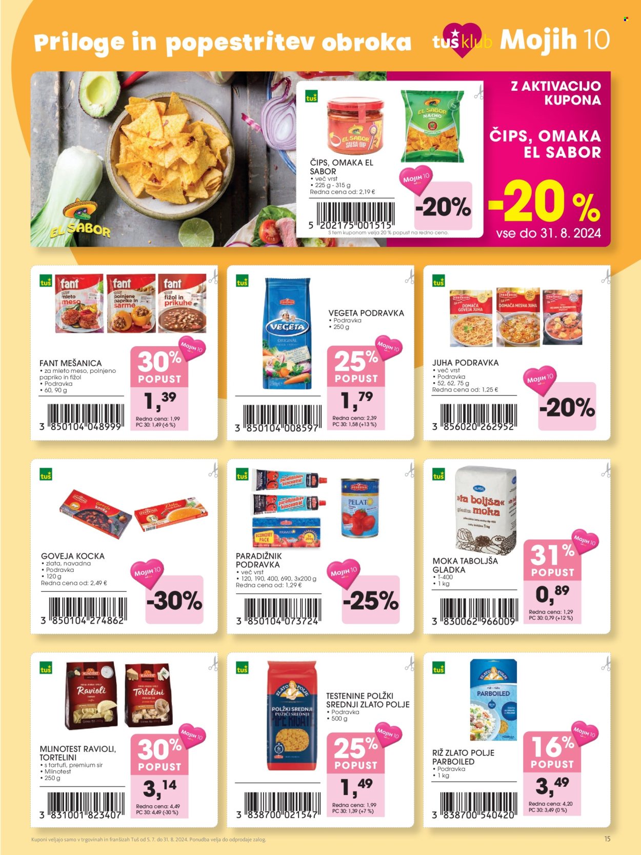 Tuš katalog - 5.7.2024 - 31.8.2024. Stran 15