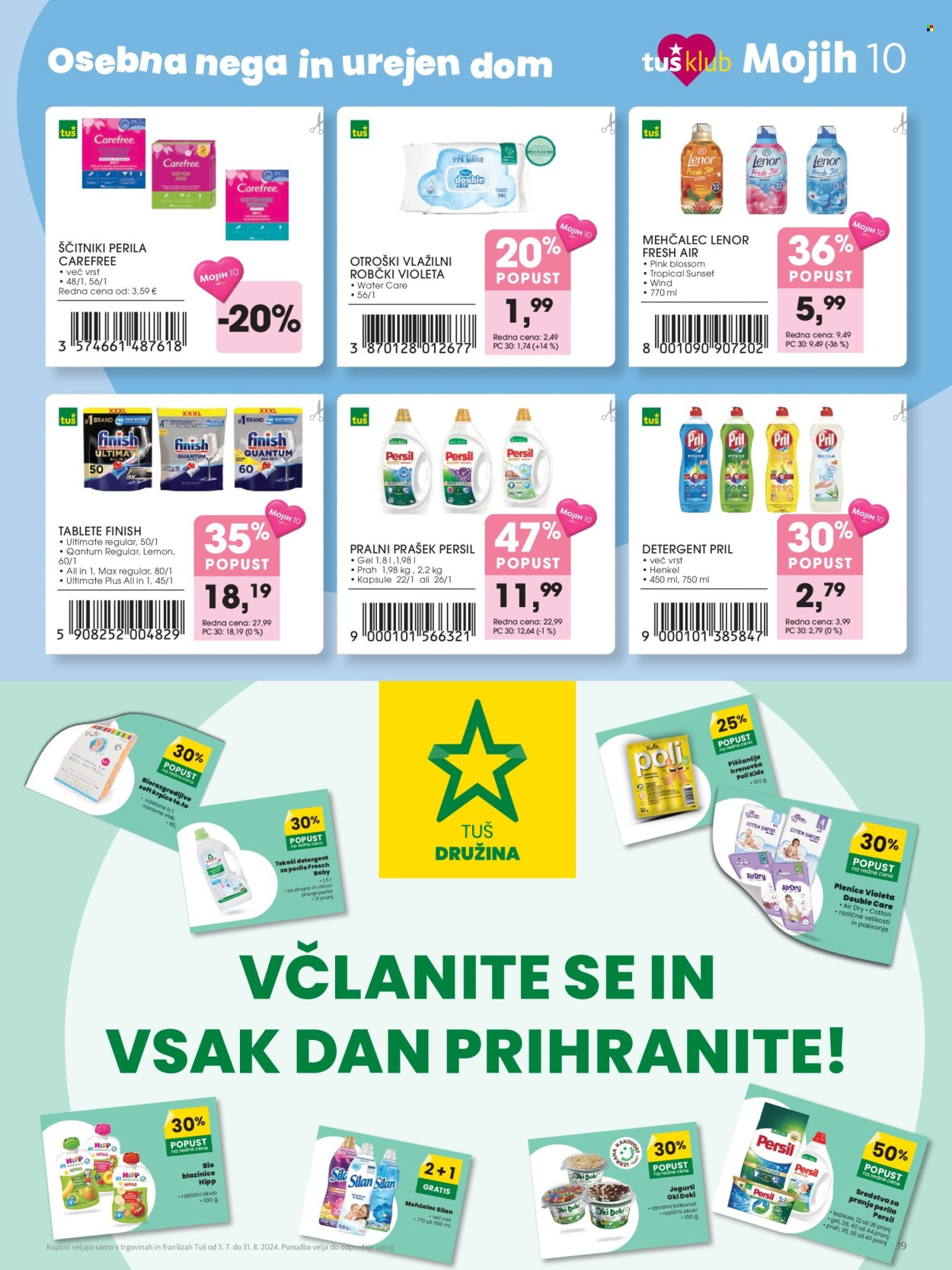 Tuš katalog - 5.7.2024 - 31.8.2024. Stran 19