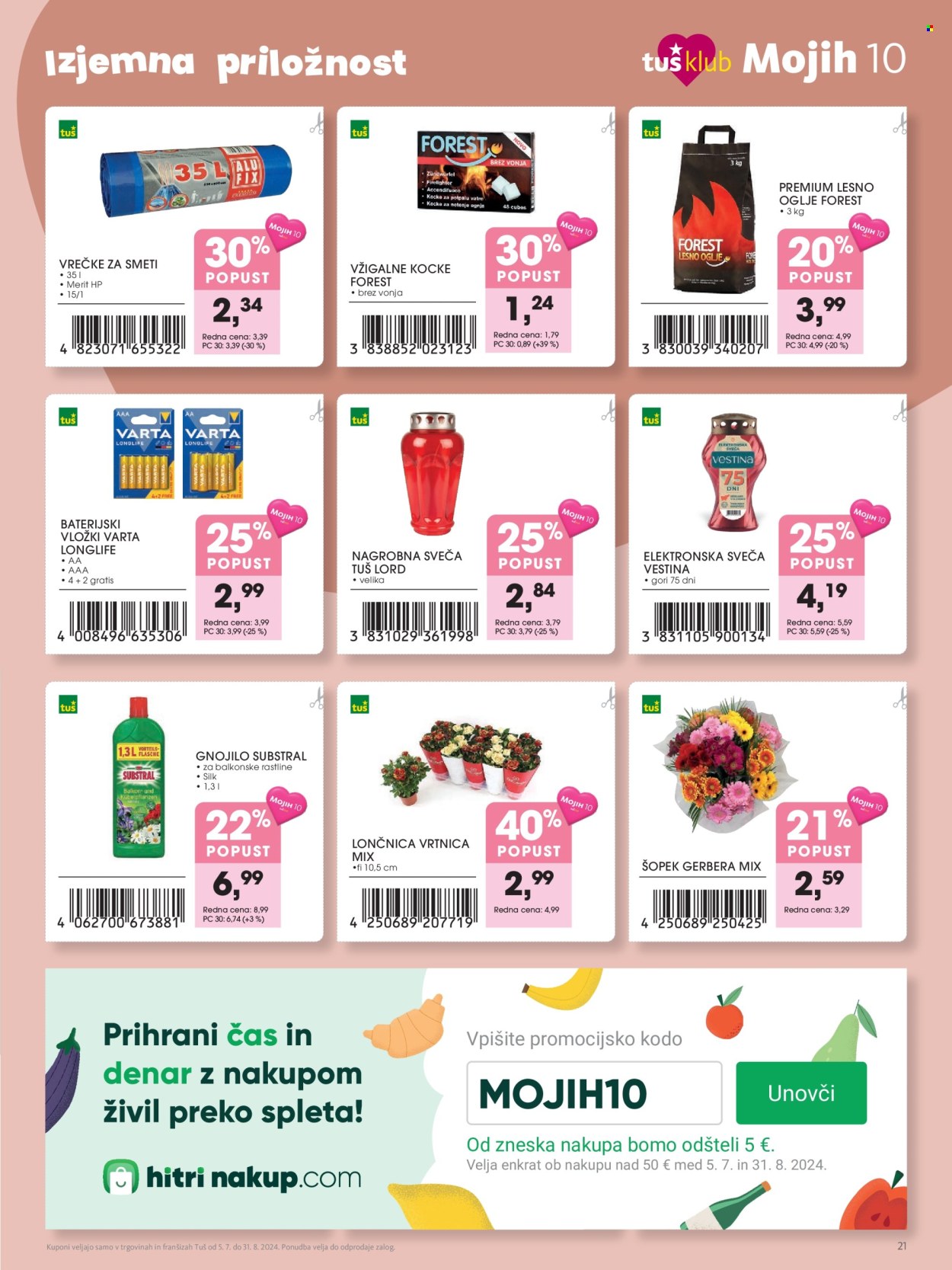 Tuš katalog - 5.7.2024 - 31.8.2024. Stran 21