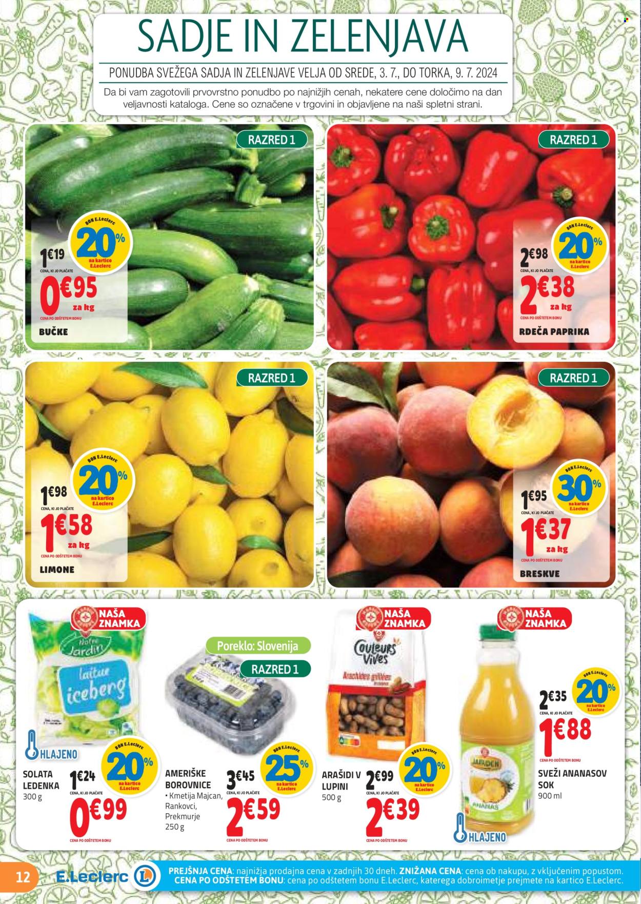 E.Leclerc katalog - 3.7.2024 - 13.7.2024. Stran 12