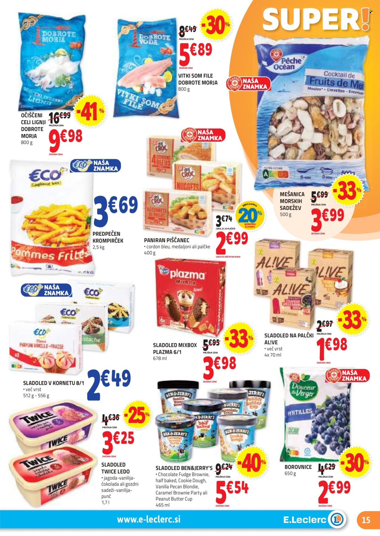 E.Leclerc katalog - 3.7.2024 - 13.7.2024. Stran 15