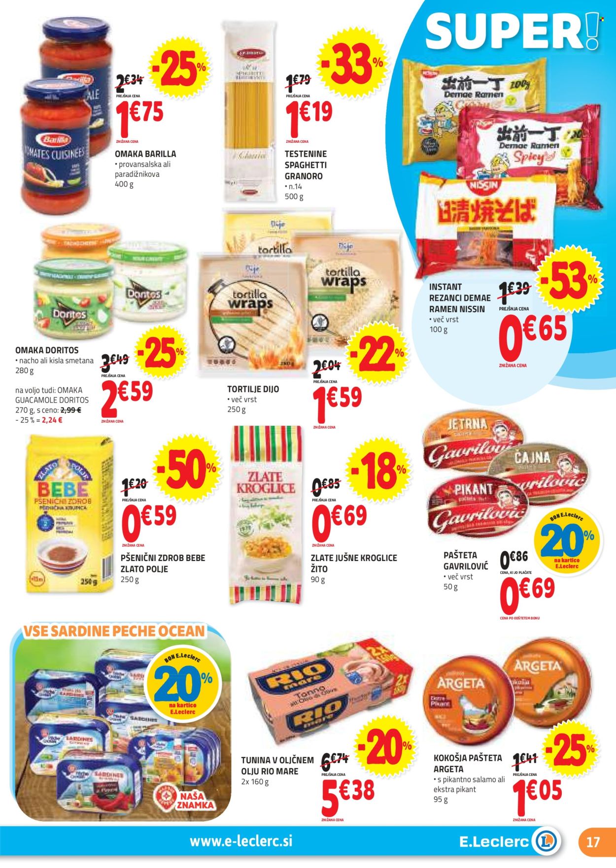 E.Leclerc katalog - 3.7.2024 - 13.7.2024. Stran 17