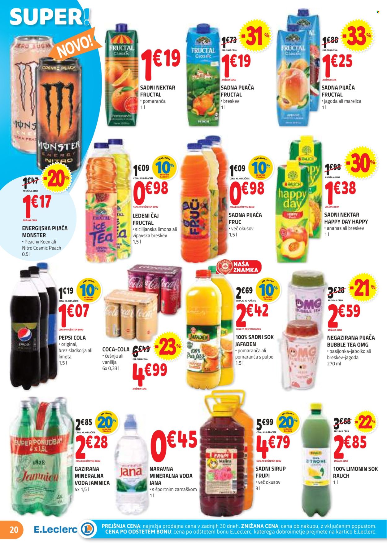 E.Leclerc katalog - 3.7.2024 - 13.7.2024. Stran 20