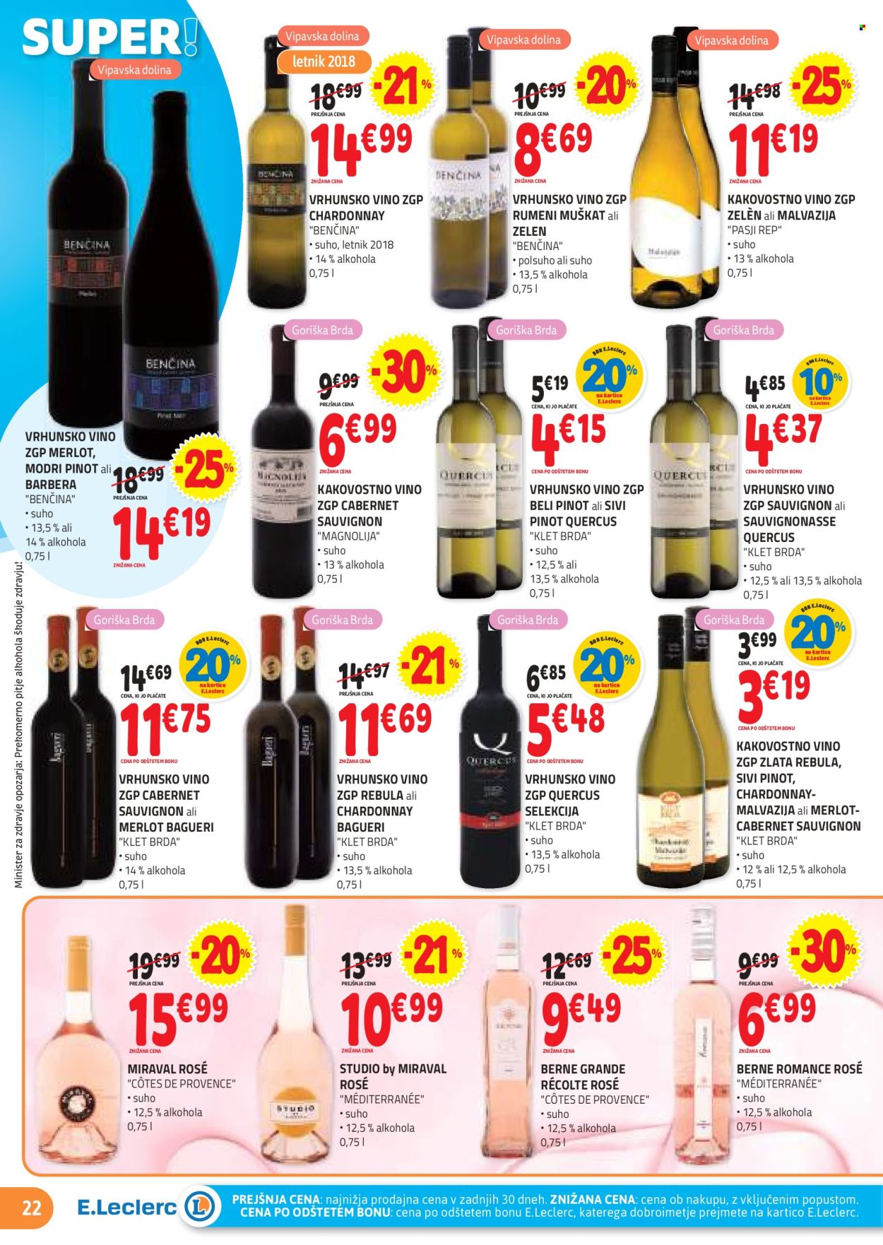 E.Leclerc katalog - 3.7.2024 - 13.7.2024. Stran 22