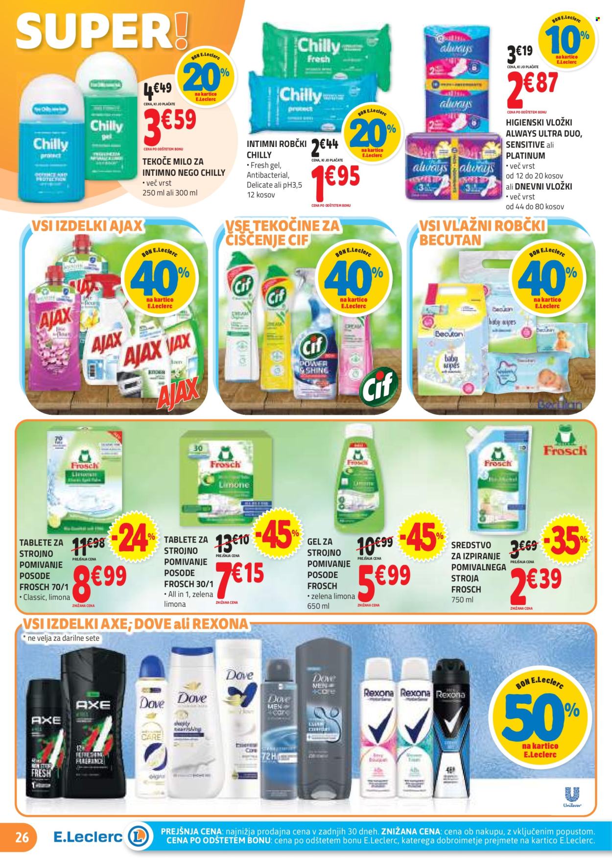 E.Leclerc katalog - 3.7.2024 - 13.7.2024. Stran 26