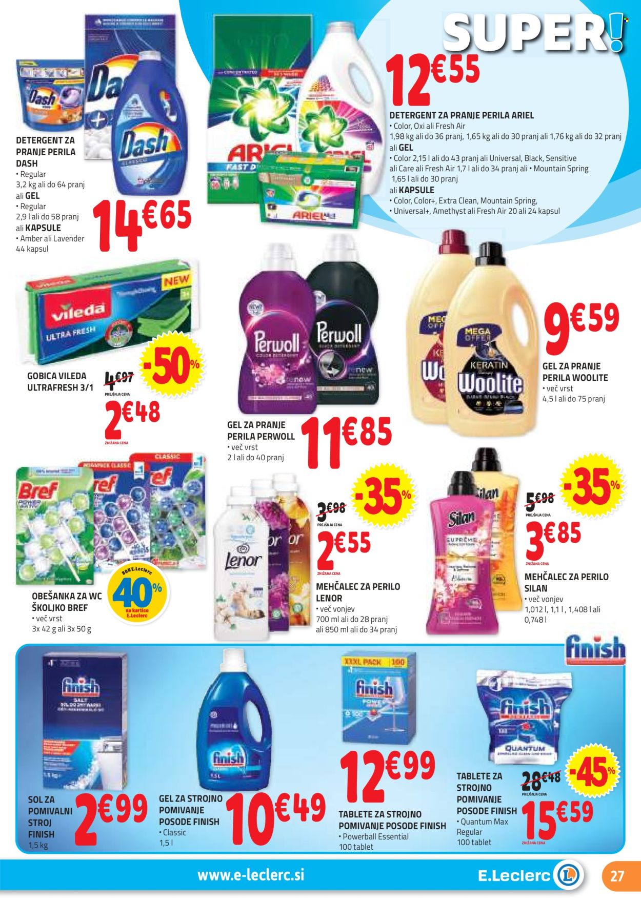 E.Leclerc katalog - 3.7.2024 - 13.7.2024. Stran 27