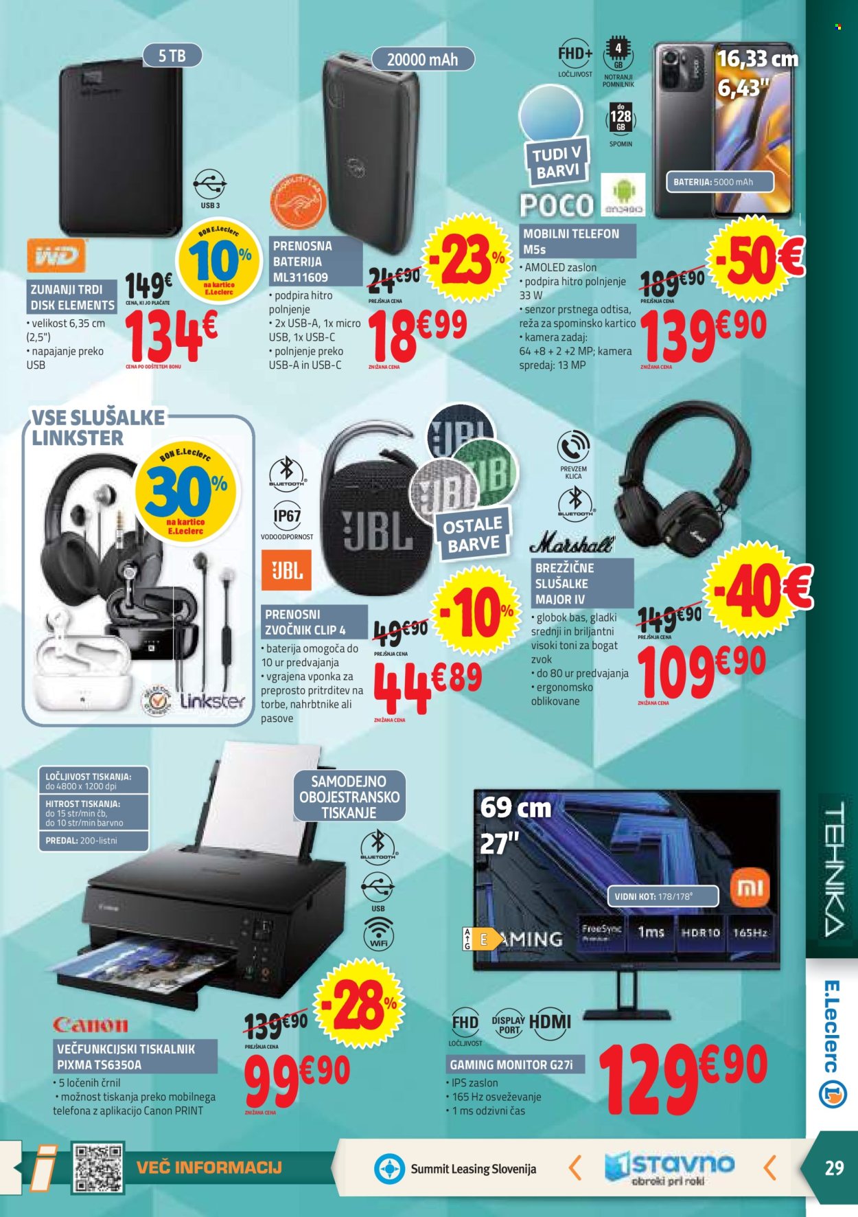 E.Leclerc katalog - 3.7.2024 - 13.7.2024. Stran 29