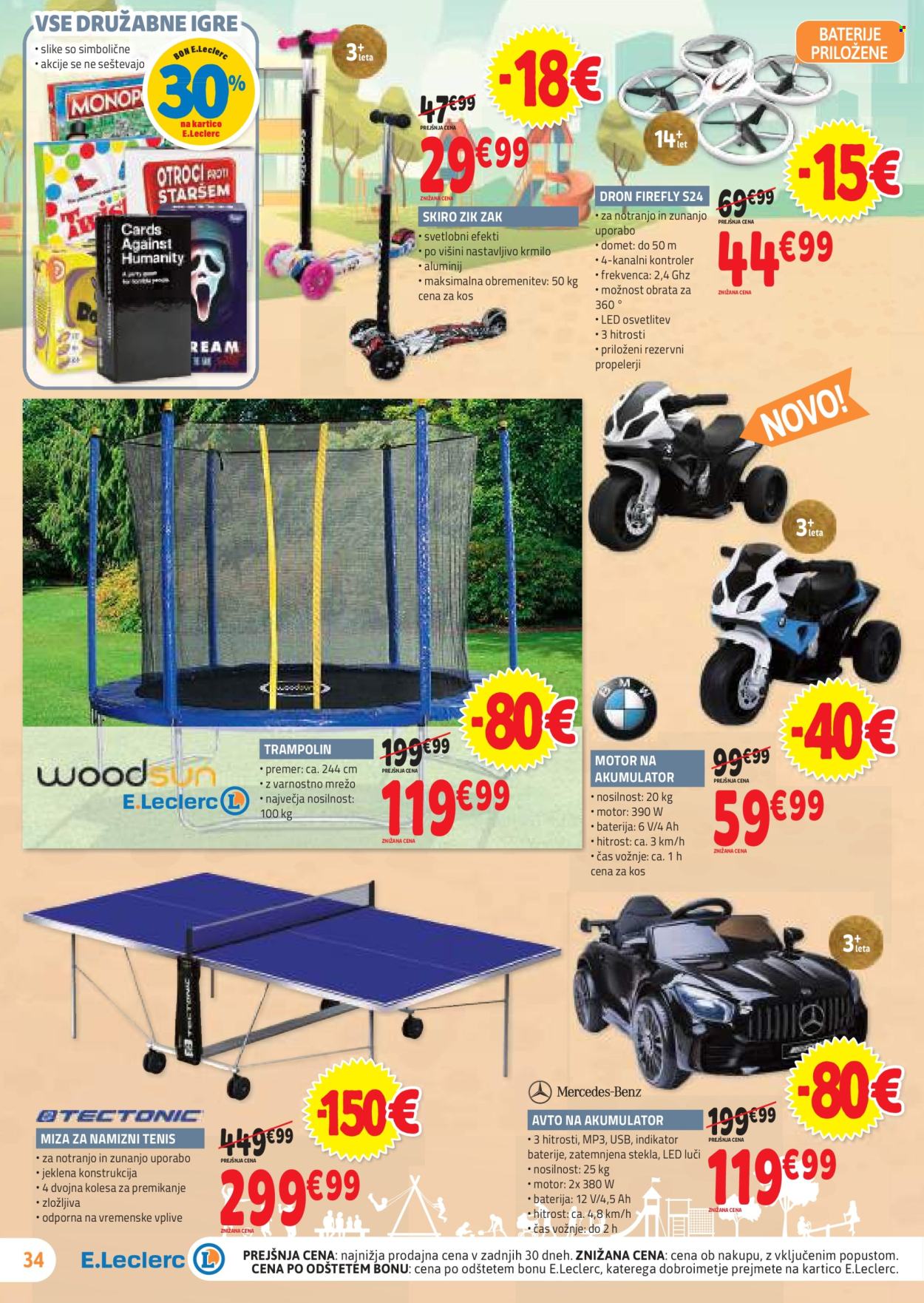 E.Leclerc katalog - 3.7.2024 - 13.7.2024. Stran 34