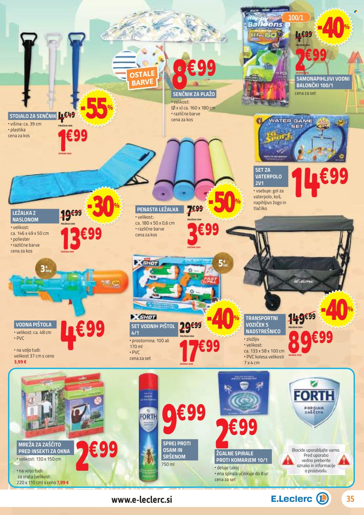 E.Leclerc katalog - 3.7.2024 - 13.7.2024. Stran 35