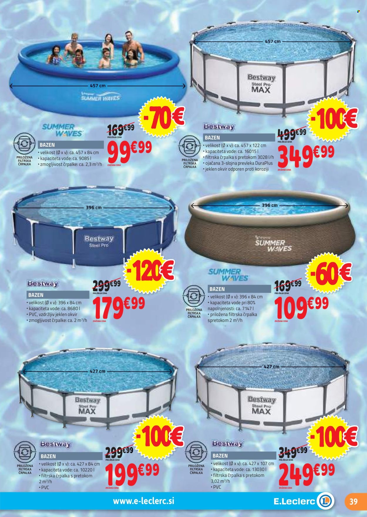 E.Leclerc katalog - 3.7.2024 - 13.7.2024. Stran 39