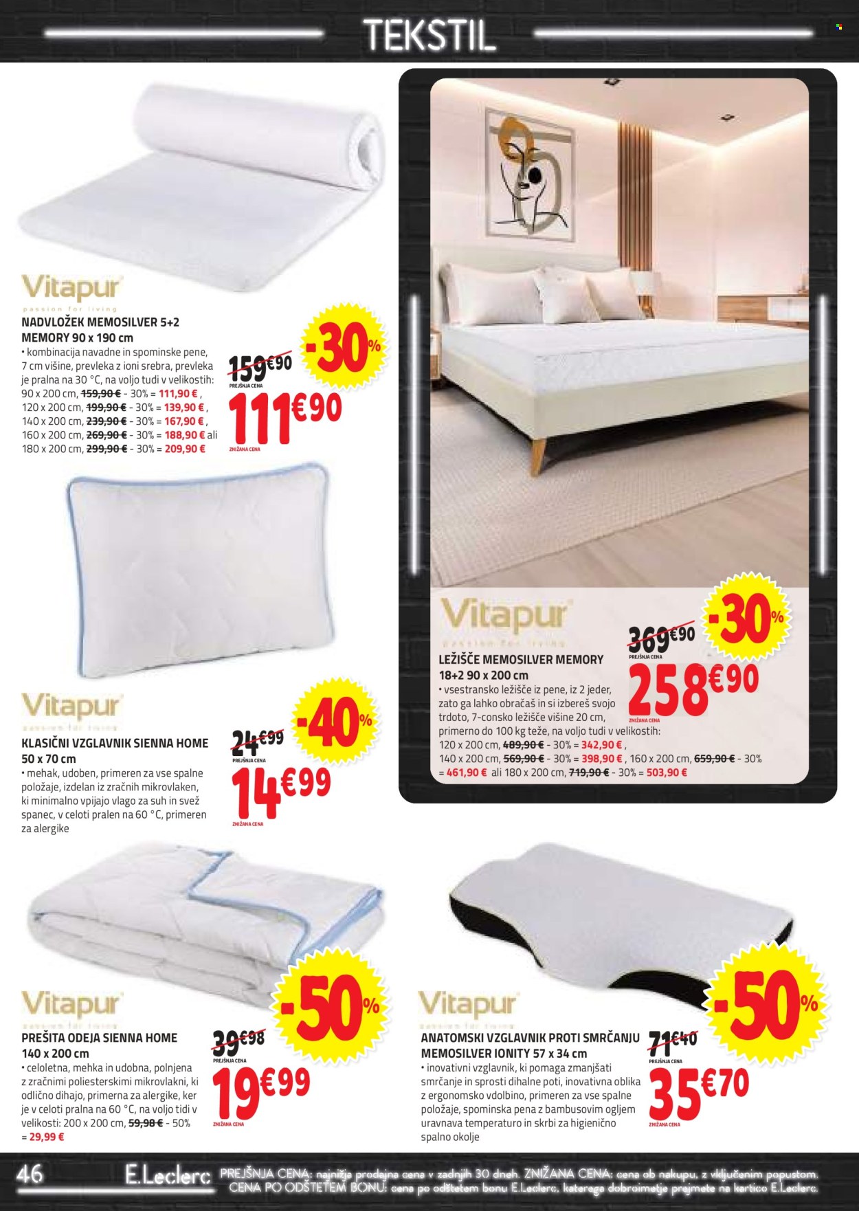 E.Leclerc katalog - 3.7.2024 - 13.7.2024. Stran 46
