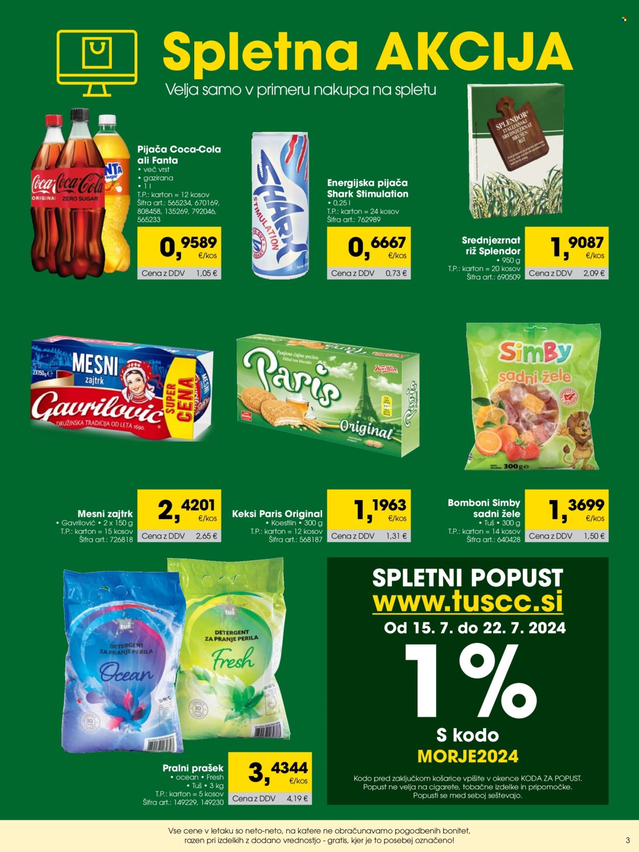 Tuš Cash & Carry katalog - 1.7.2024 - 31.7.2024. Stran 3