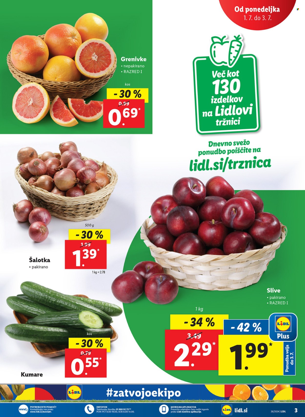 Lidl katalog - 27.6.2024 - 7.7.2024. Stran 3
