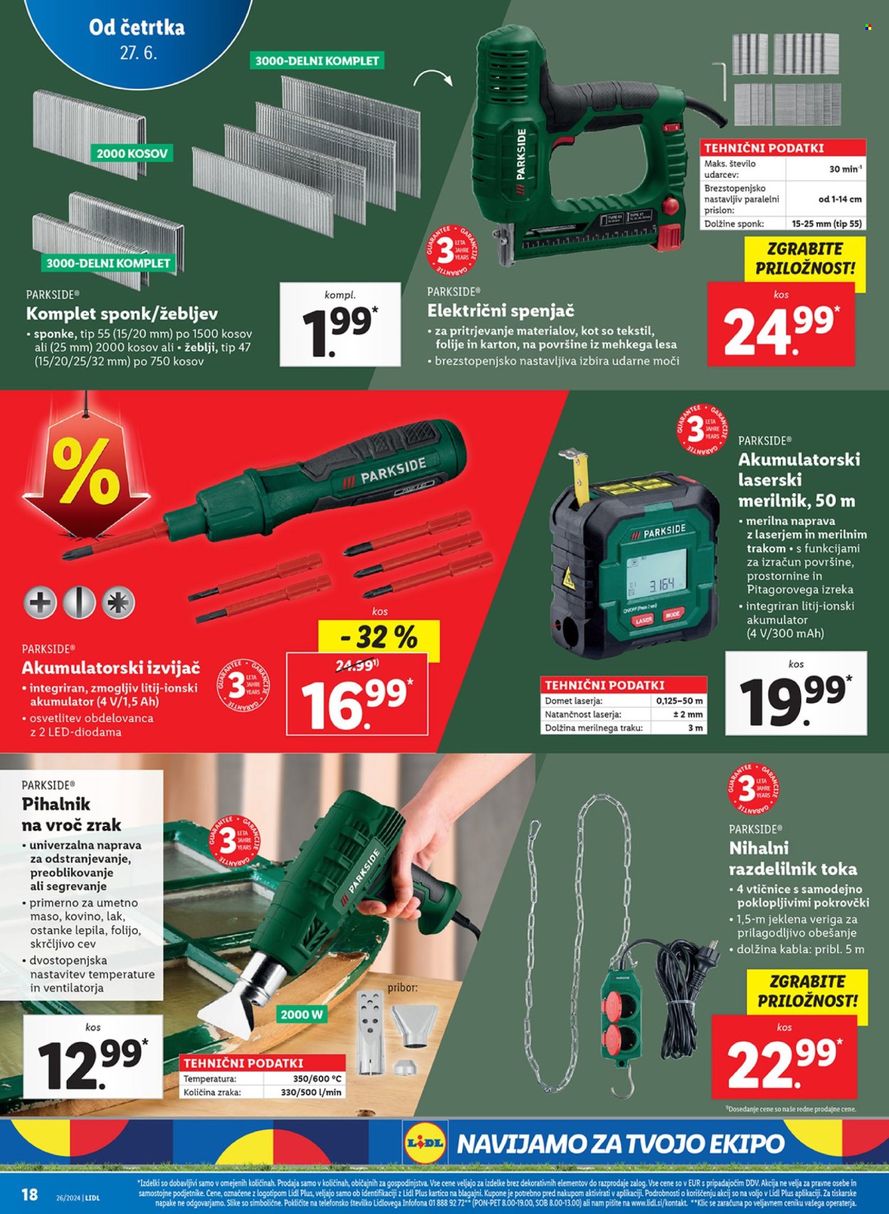 Lidl katalog - 27.6.2024 - 7.7.2024. Stran 36