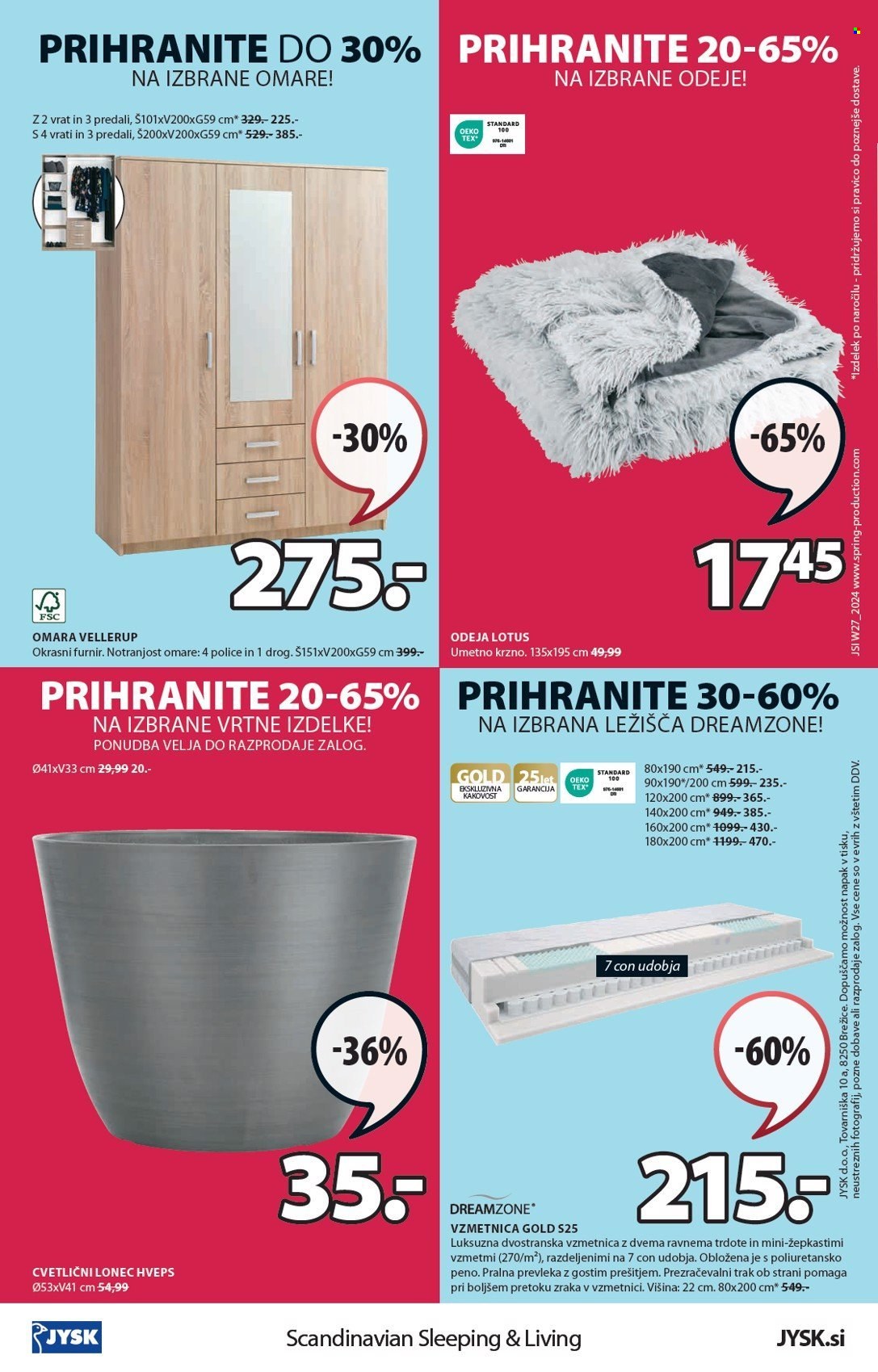 JYSK katalog - 3.7.2024 - 23.7.2024. Stran 25