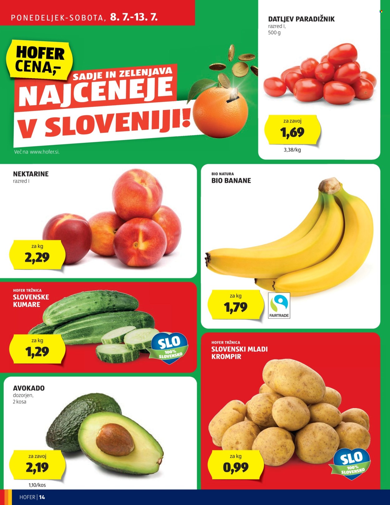Hofer katalog - 4.7.2024 - 13.7.2024. Stran 14