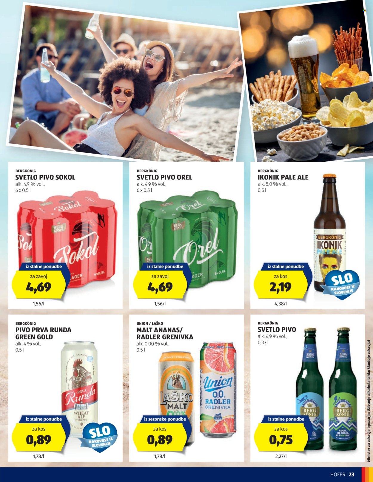 Hofer katalog - 4.7.2024 - 13.7.2024. Stran 23