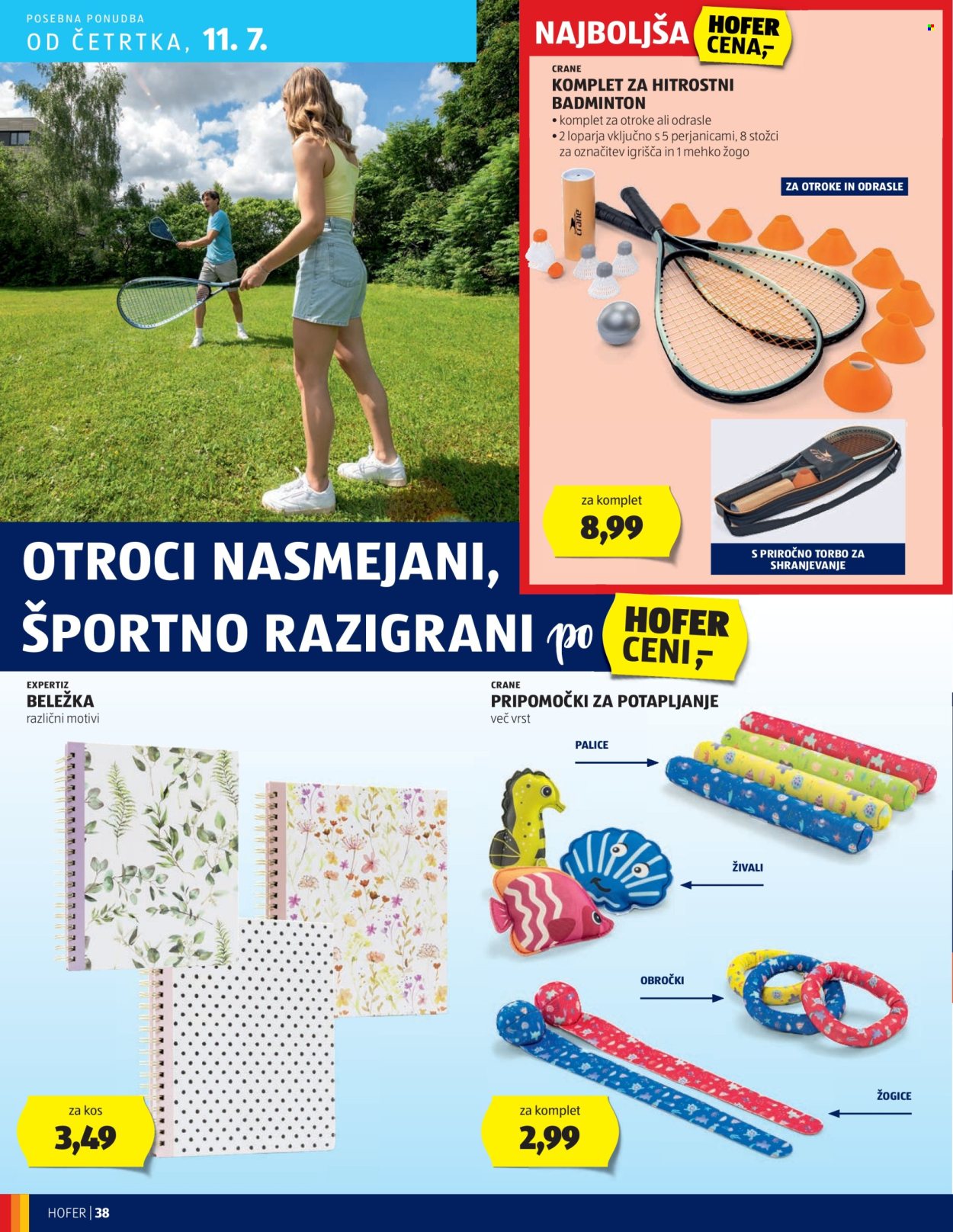 Hofer katalog - 4.7.2024 - 13.7.2024. Stran 38