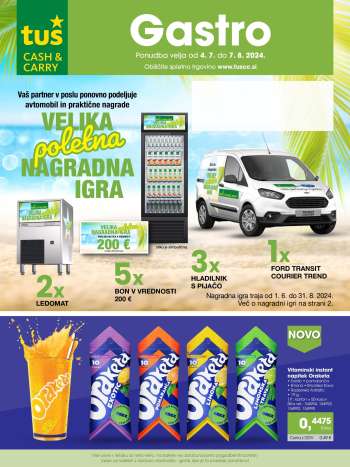 Tuš Cash & Carry katalog - 4.7.2024 - 7.8.2024.