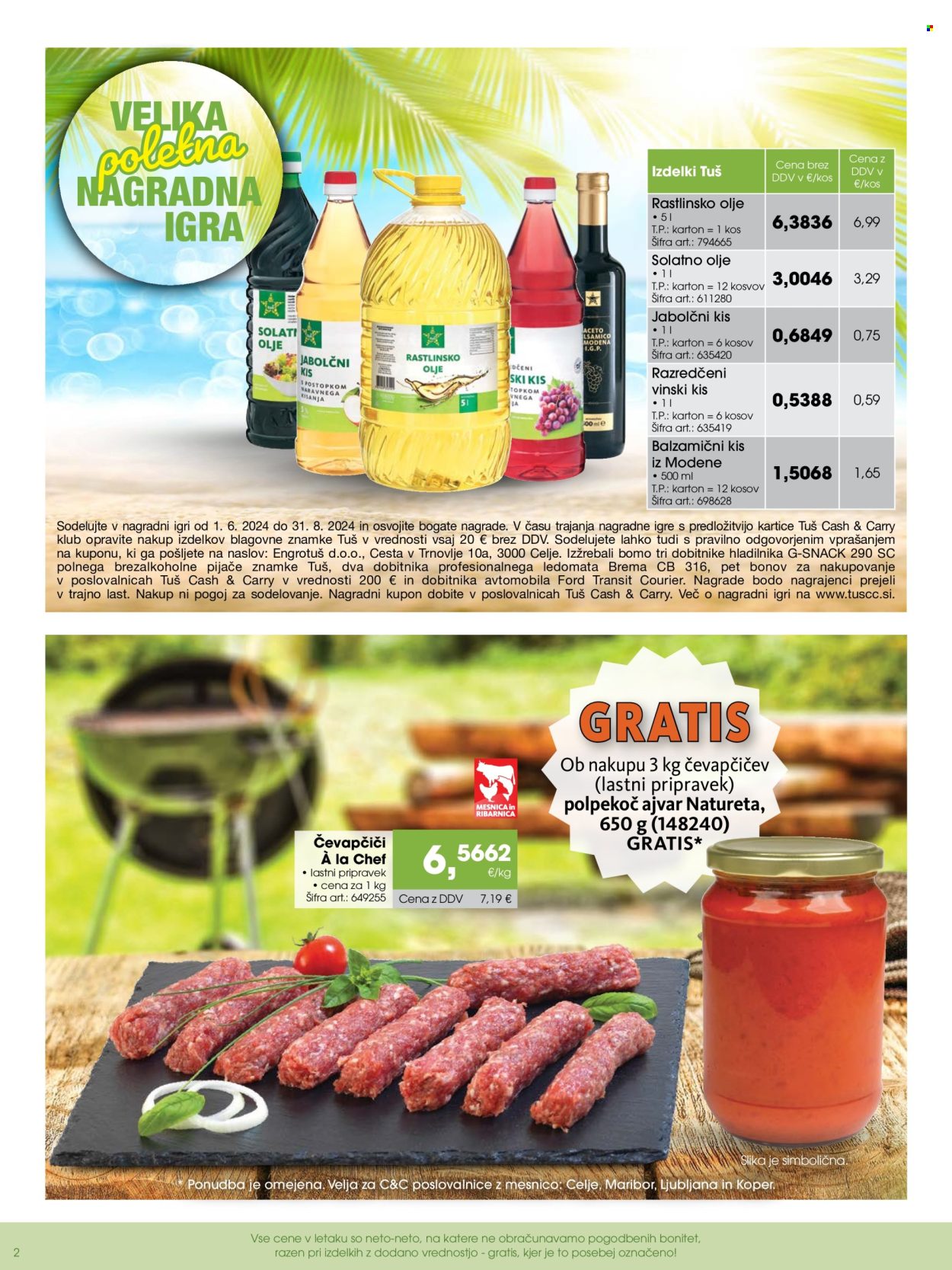 Tuš Cash & Carry katalog - 4.7.2024 - 7.8.2024. Stran 2